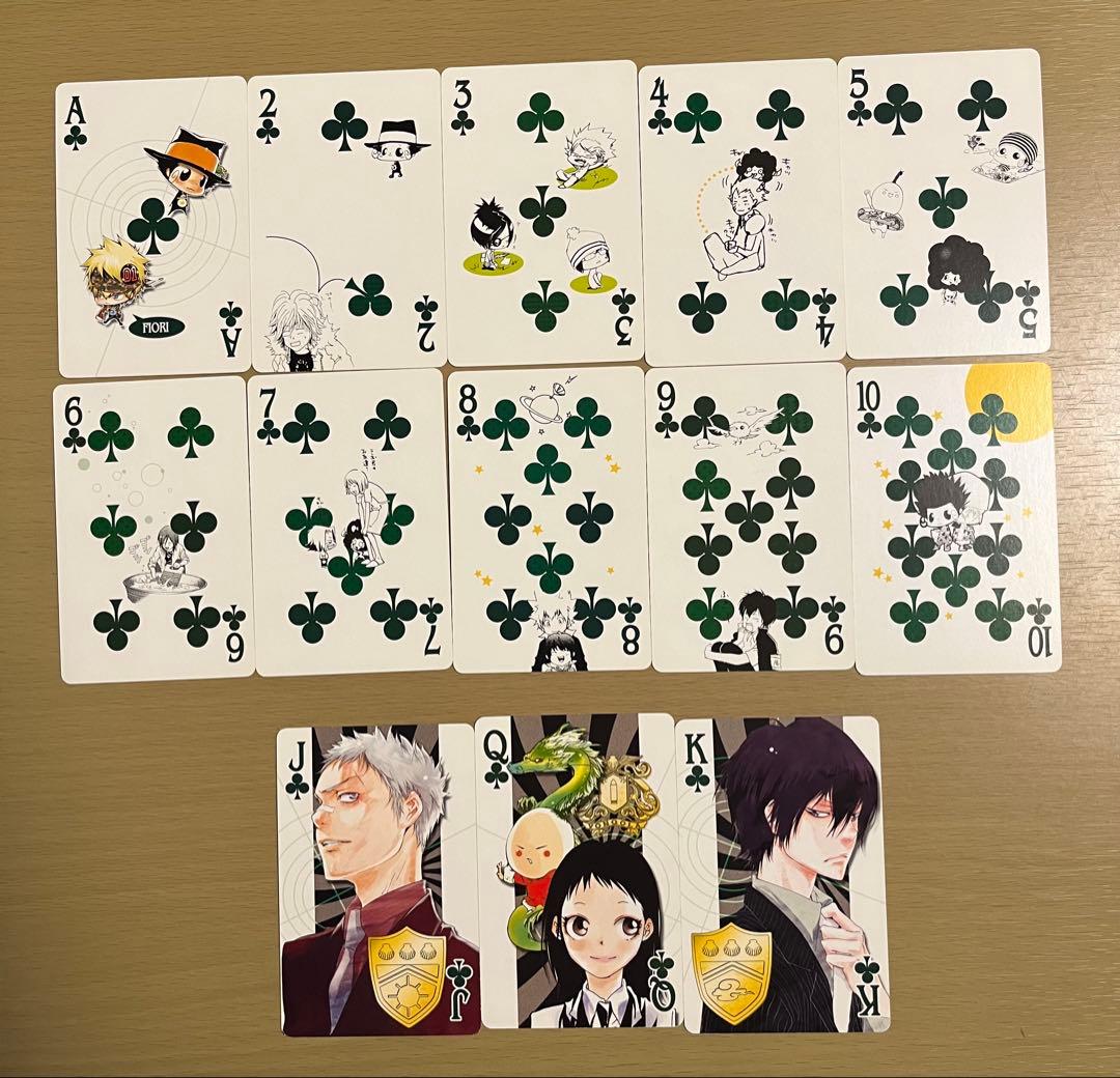 家庭教師ヒットマンREBORN！　ジャンプフェスタ　トランプ