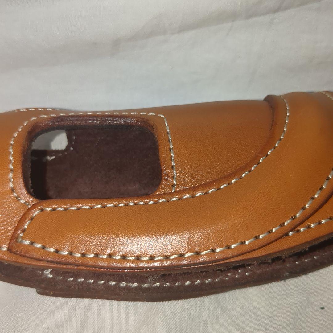 ダーティーハリータイプ 本革レザーショルダーホルスター リボルバー用