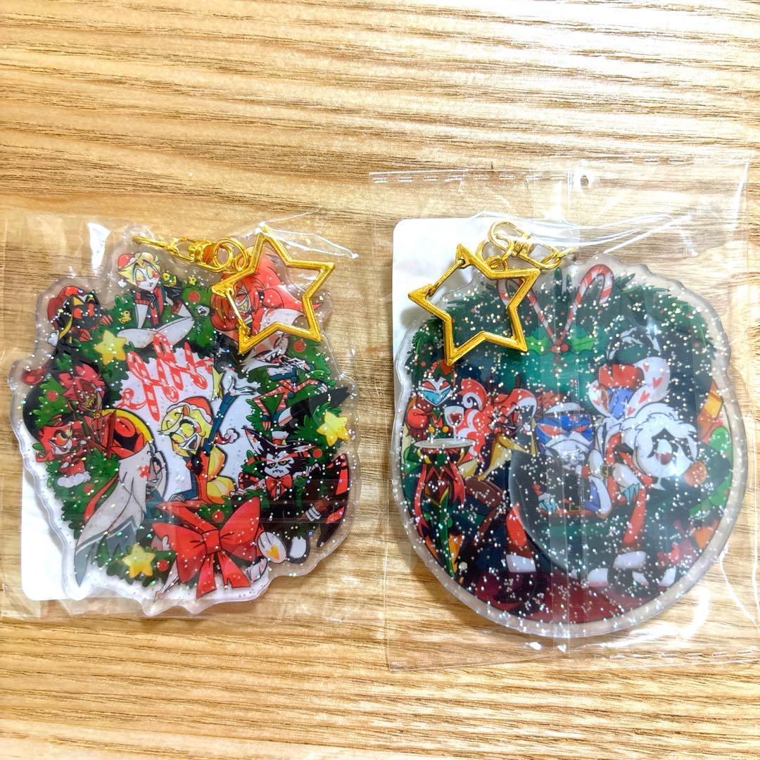 ハズビンホテル クリスマス アクキー - メルカリ