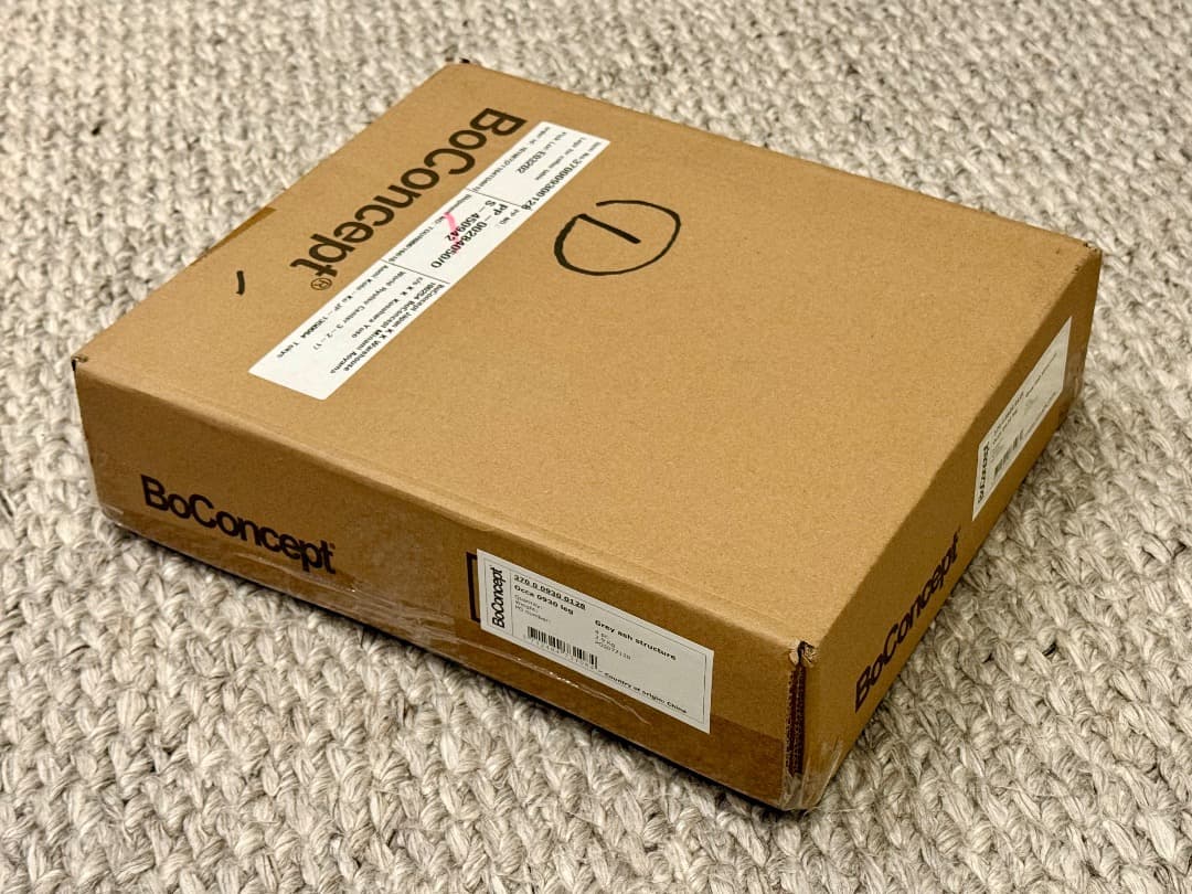 新品｜BoConcept Chiva コーヒーテーブル用の脚 短めグレー 送料込