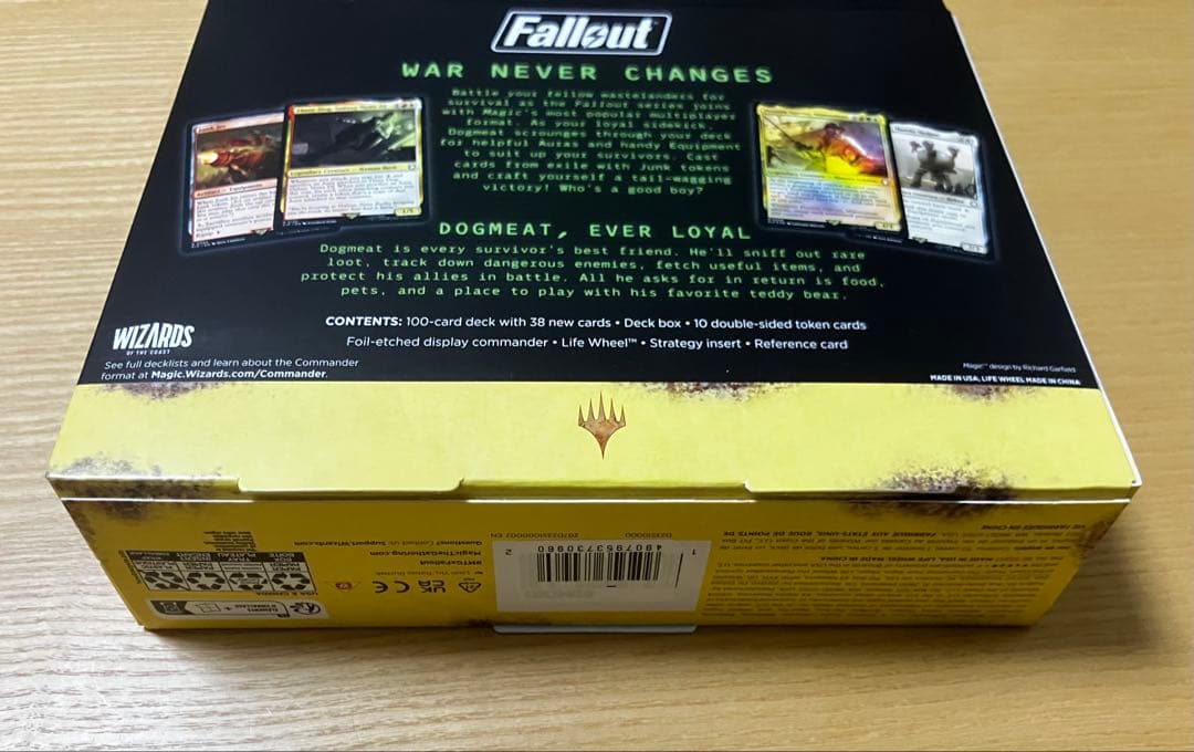 mtg Fallout フォールアウト 統率者デッキ4種セット 英語版 PIP - メルカリ