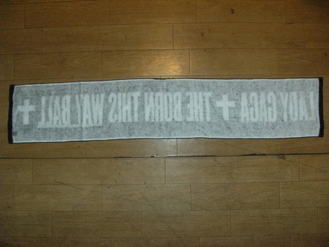 LADY GAGA / THE BORN レディーガガ マフラータオル