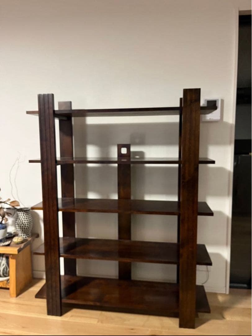 【特注品】284,400円 星野民藝 星野民芸 高級家具　飾り棚オープンシェルフ