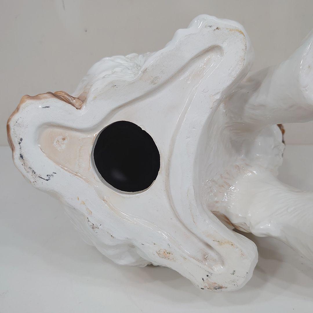 コッカースパニエル 陶器 犬の置物 陶製