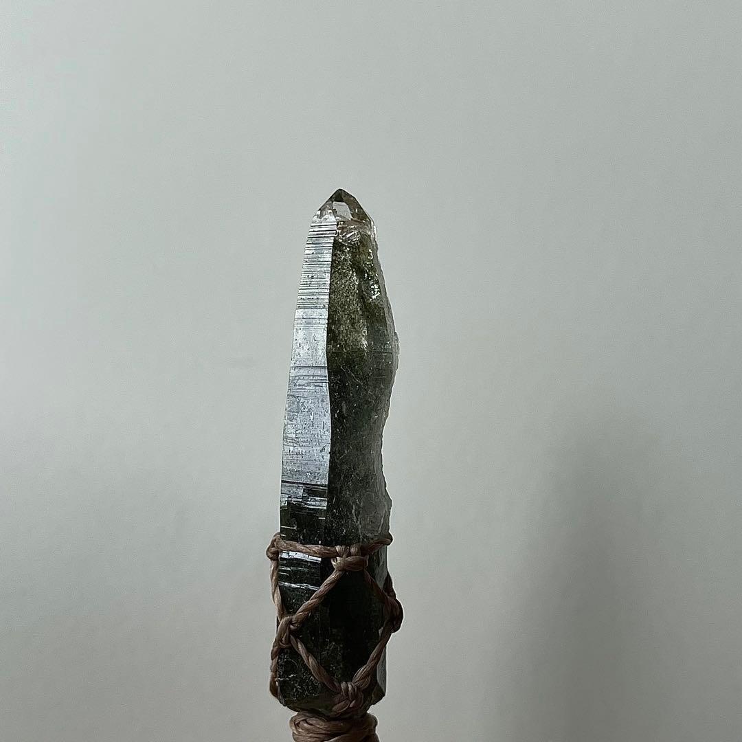 ヒマラヤ水晶 ガネッシュヒマール ＊ マクラメペンダント ネックレス 57