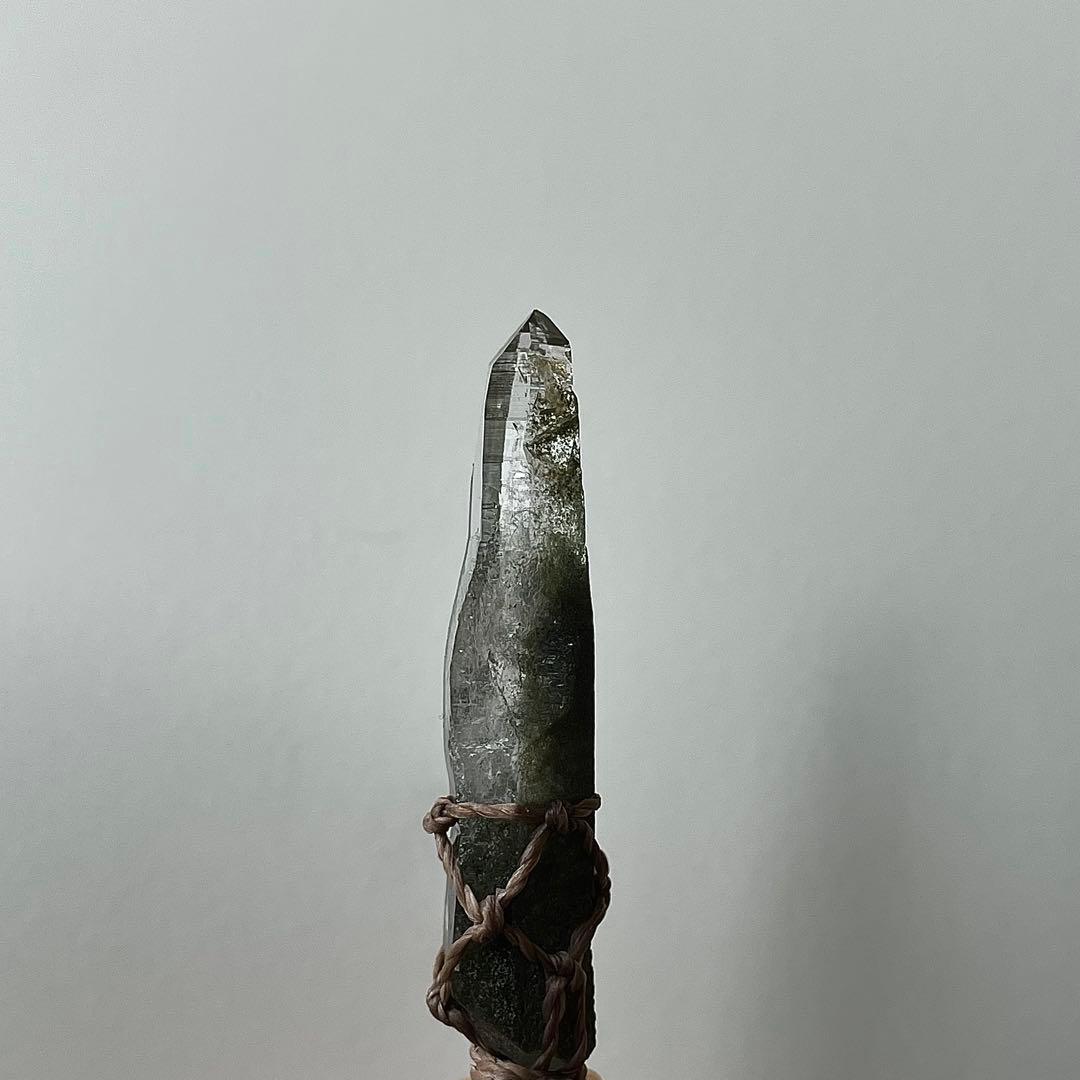 ヒマラヤ水晶 ガネッシュヒマール ＊ マクラメペンダント ネックレス 57