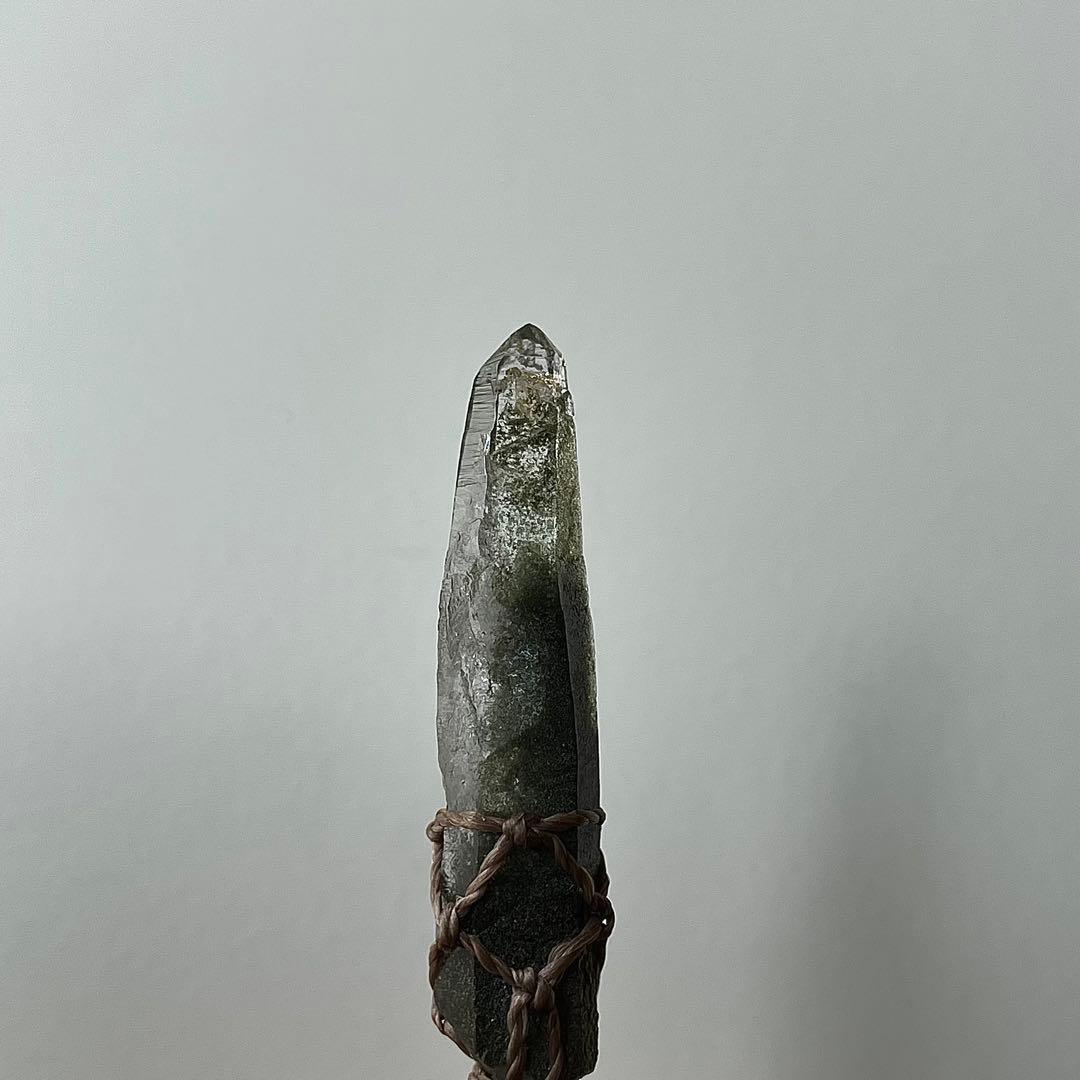 ヒマラヤ水晶 ガネッシュヒマール ＊ マクラメペンダント ネックレス 57