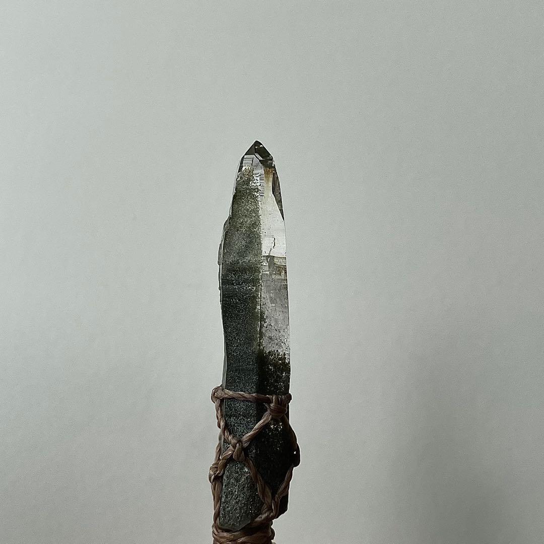 ヒマラヤ水晶 ガネッシュヒマール ＊ マクラメペンダント ネックレス 57