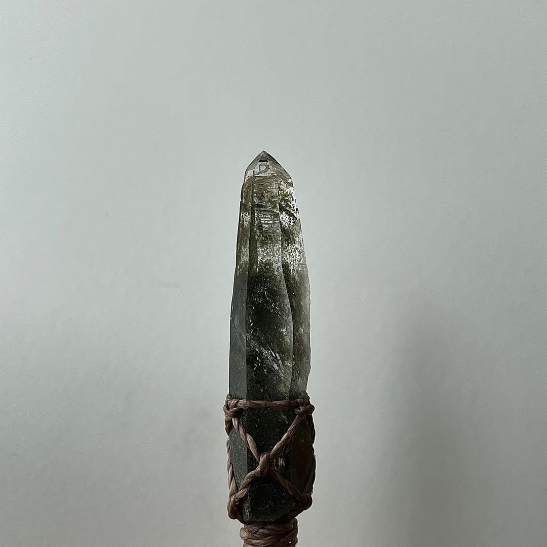 ヒマラヤ水晶 ガネッシュヒマール ＊ マクラメペンダント ネックレス 57