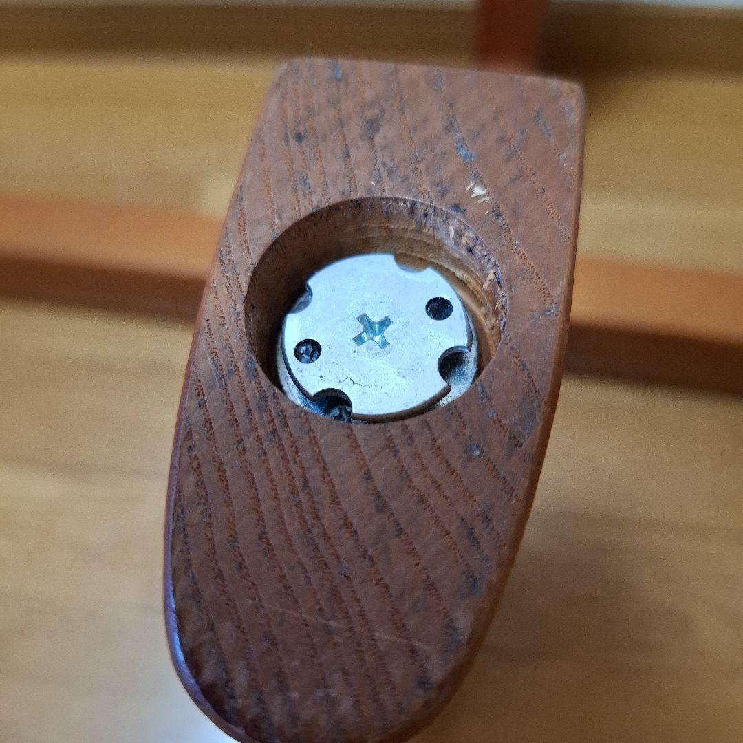 楕円形ガラスセンターテーブル　脚部➁