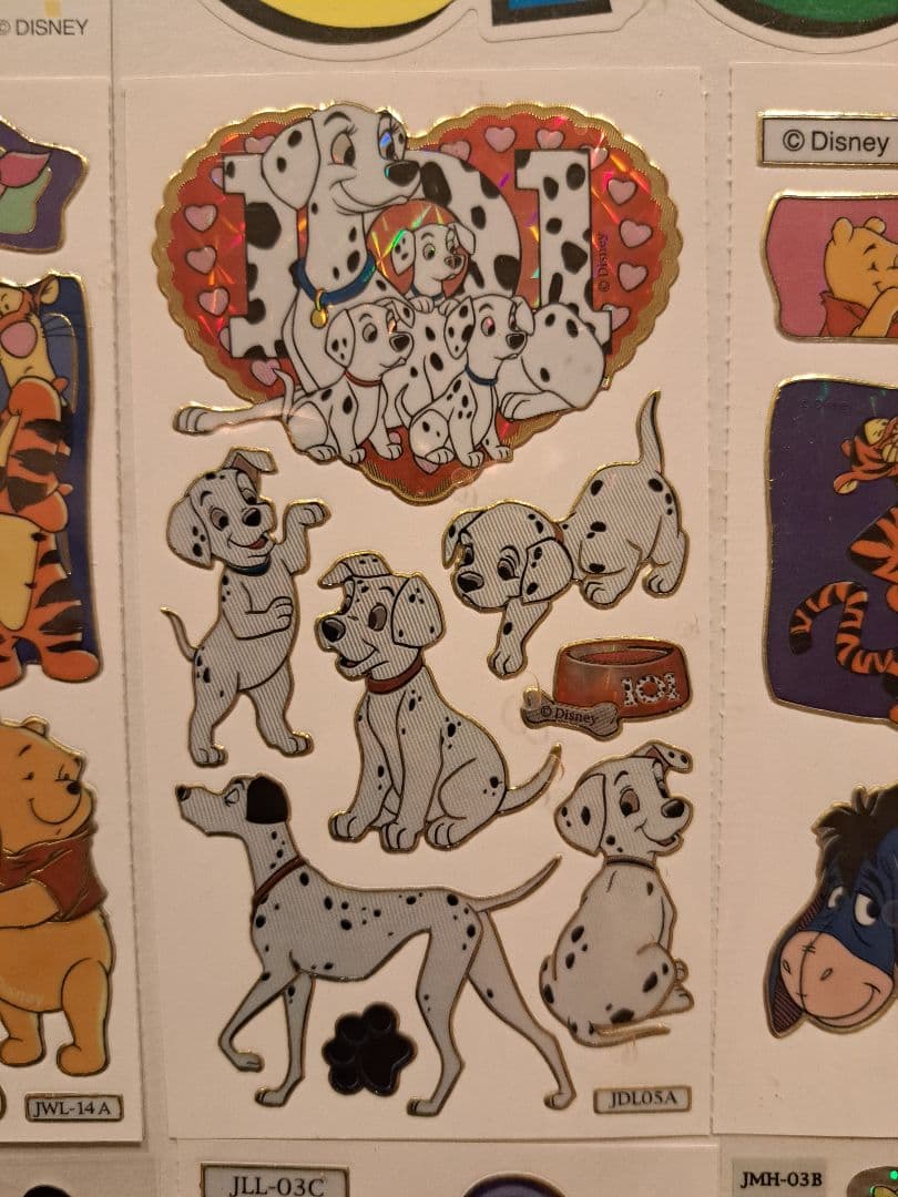 【超希少！】90s ヴィンテージ ディズニー シール 10シートセット 台湾限定