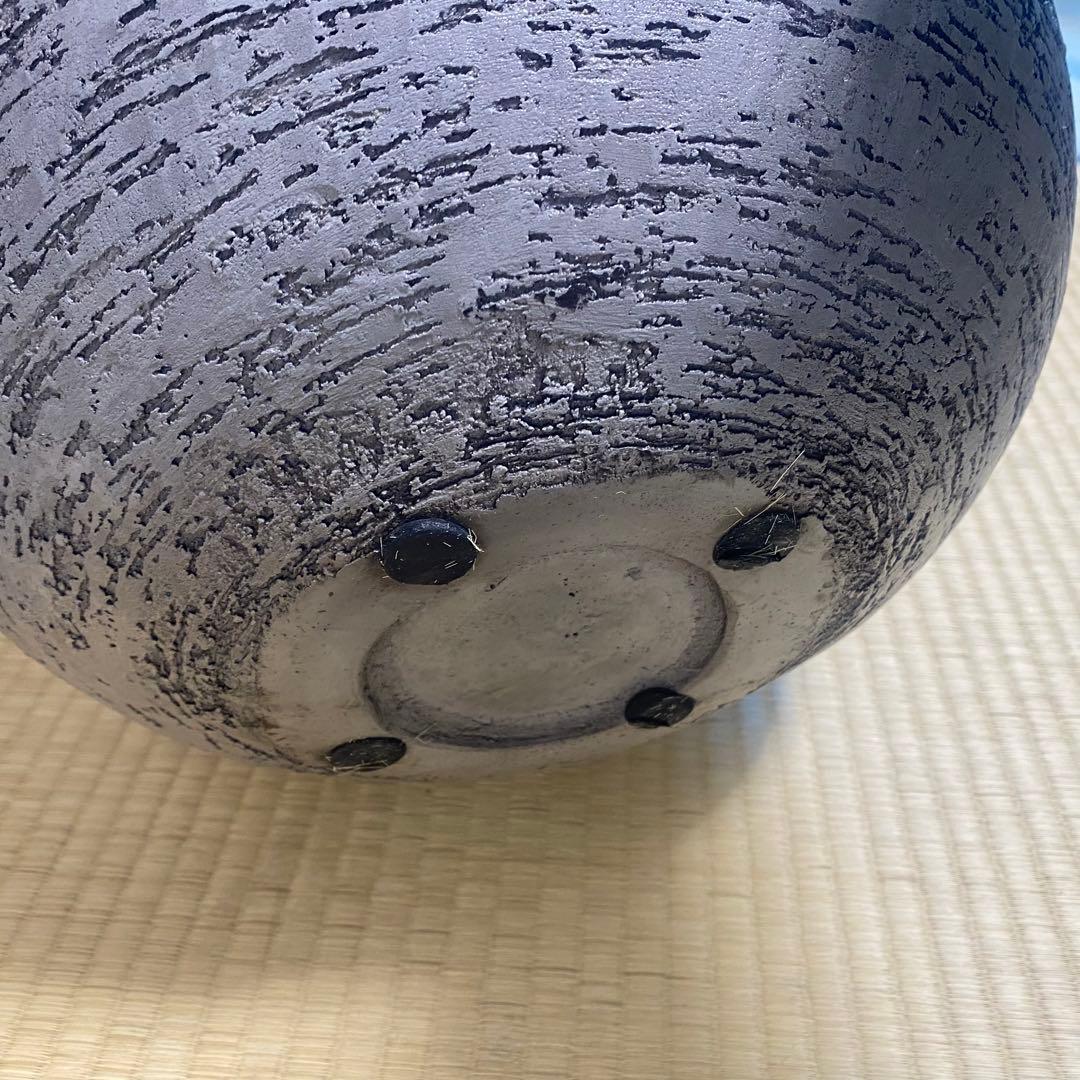 ② Actus stem 鉢カバー Eco Stone 8号用鉢 グレー