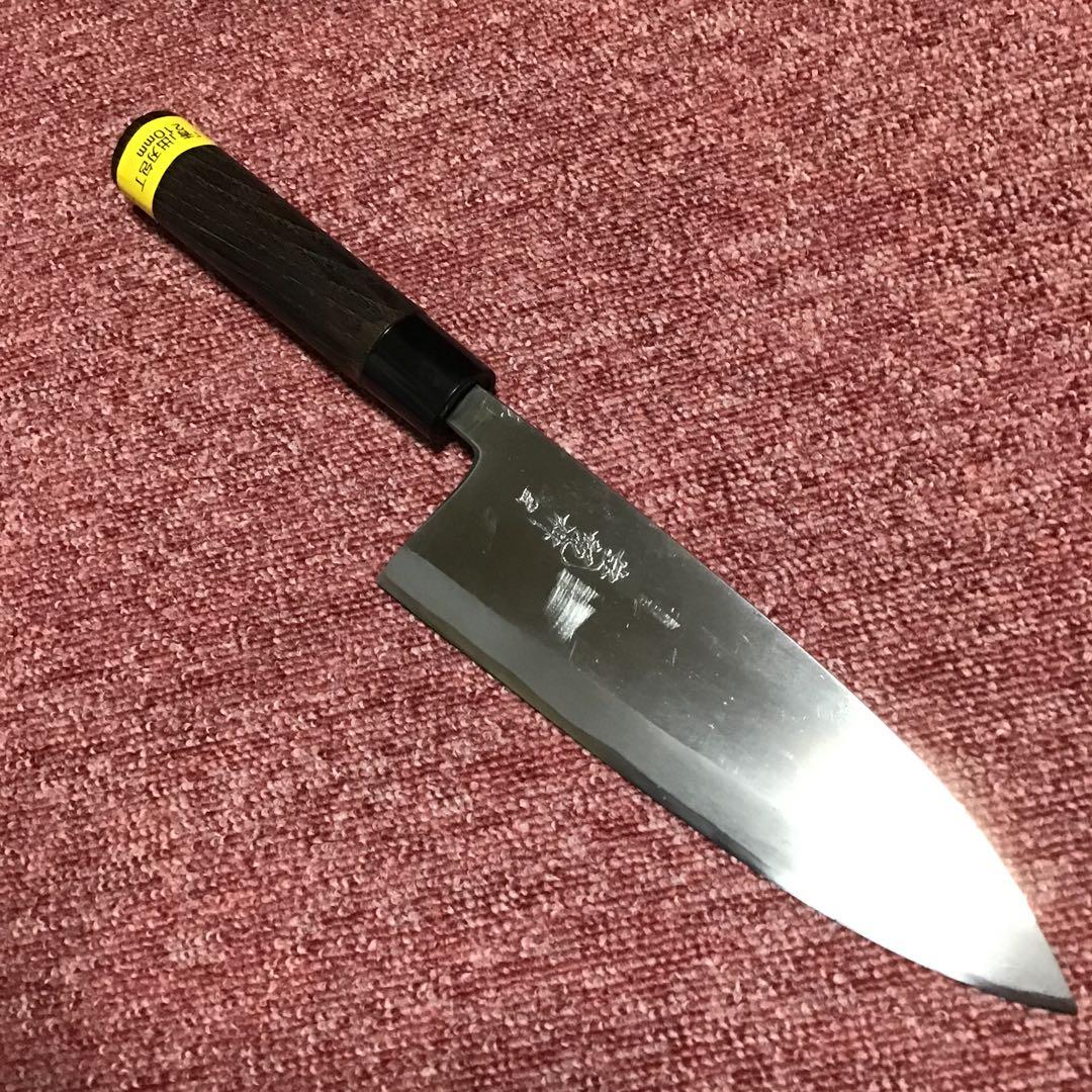 出刃包丁　210ミリ　青紙鋼