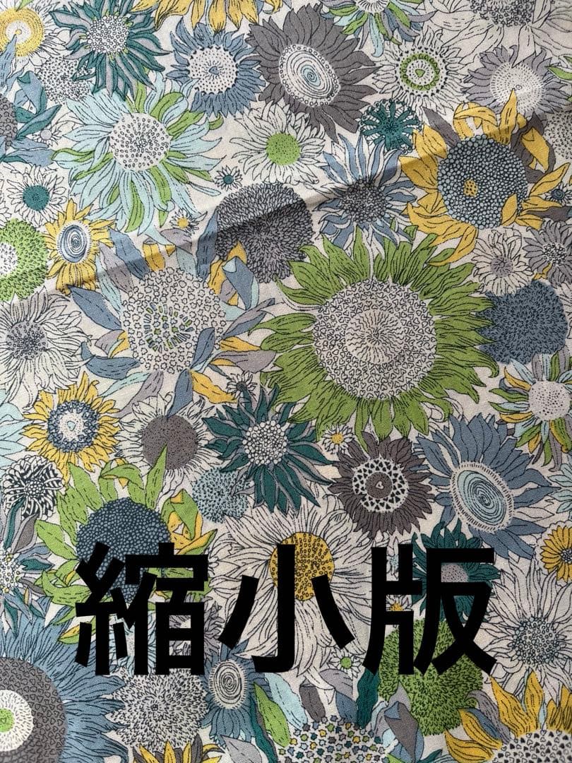 ハンドメイド　リバティ　巾着袋　アイアンシ　スモールスザンナ