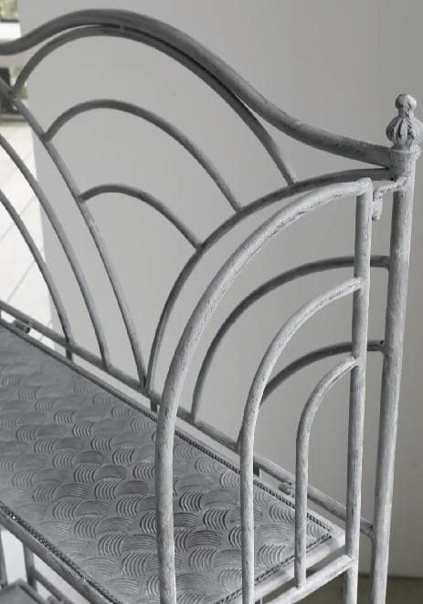 ルデコ スリーティアシェルフ アイアン コベントガーデン シャビー FX