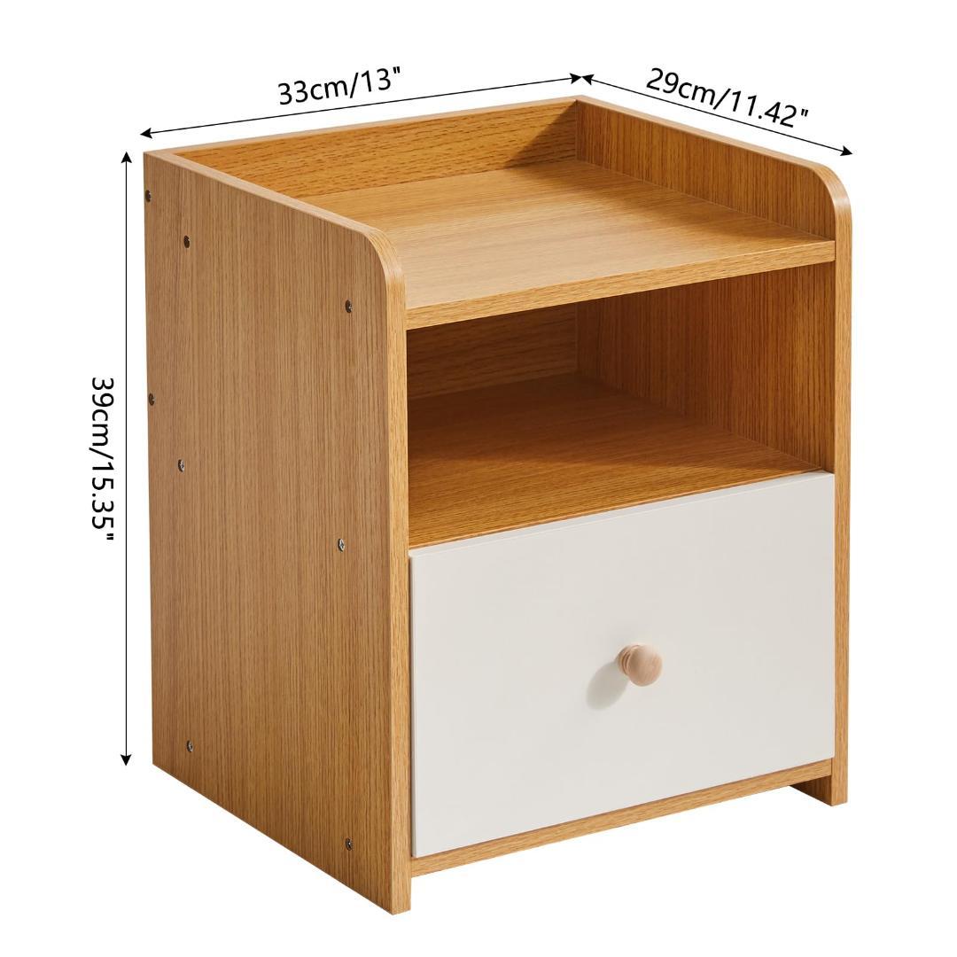 スペース効率と機能美を兼ね備えたモダンデザイン　サイドテーブル