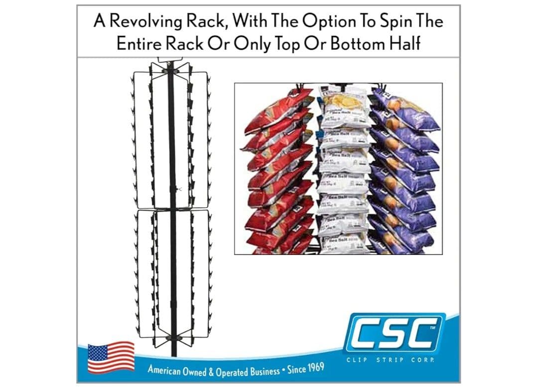【A216】フロアスタンド　スピナースナックラック　108　クリップ付き