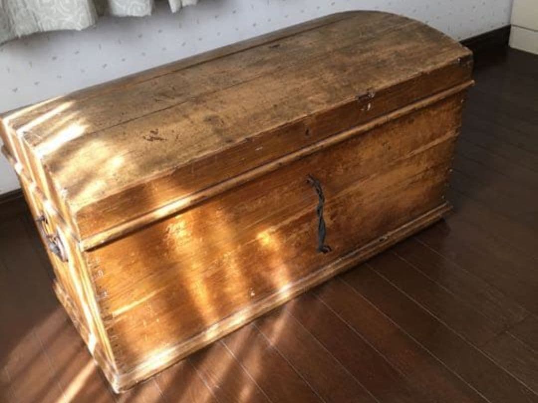 フランスアンティーク ブランケットボックス