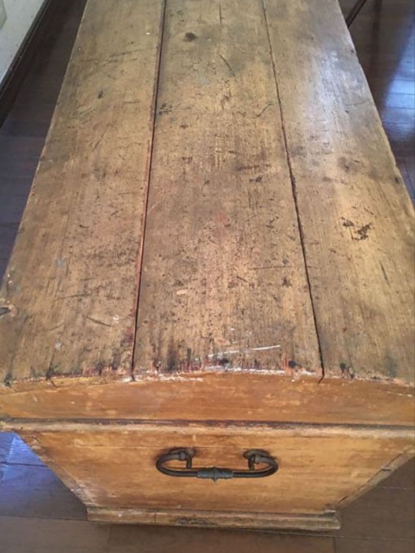 フランスアンティーク ブランケットボックス