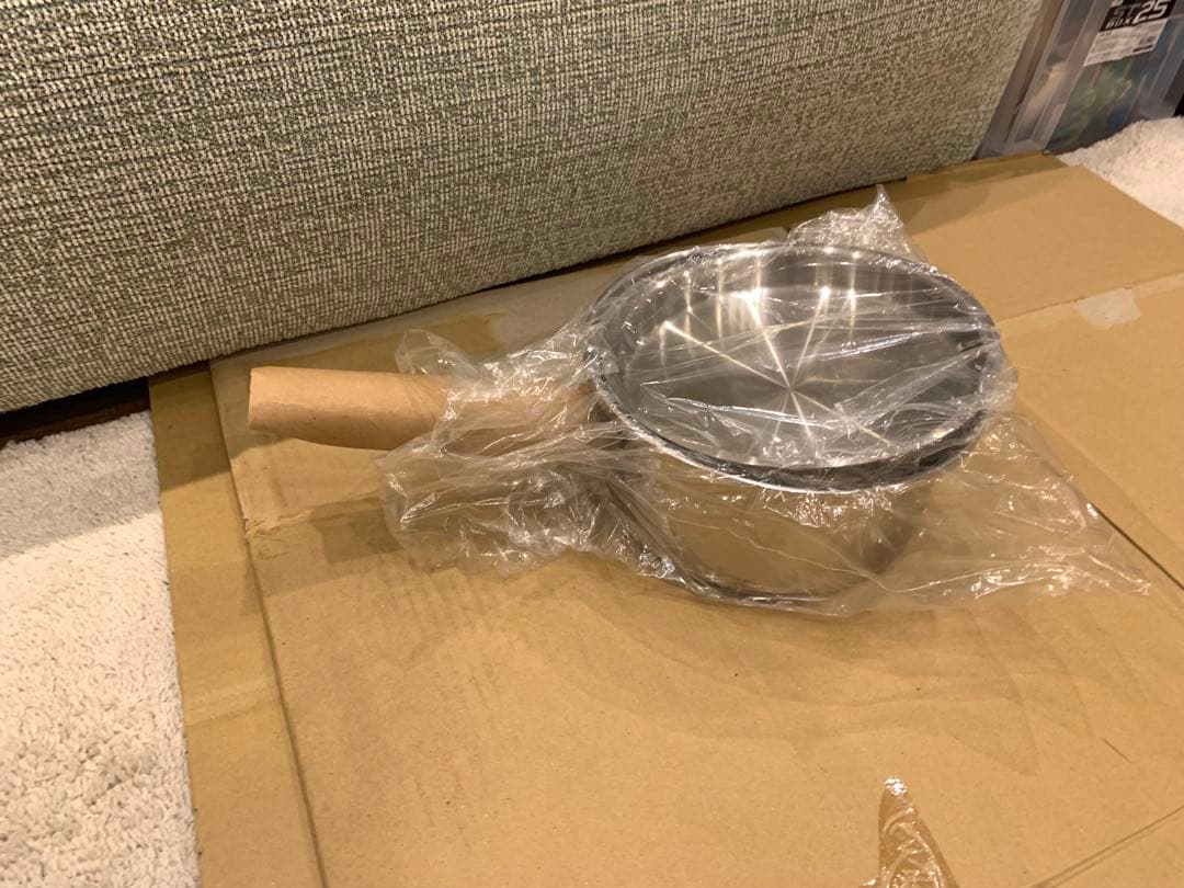 新品　18/8ステンレス　アムウェイ　大ソースパン　ＩＨ対応