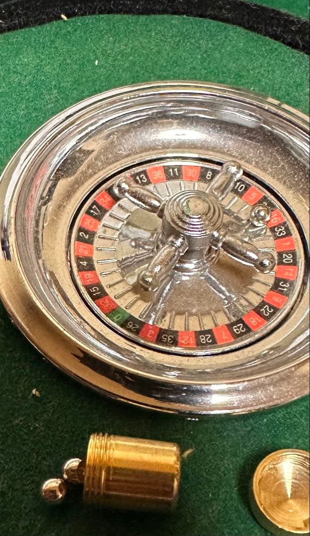 値下げミニチュア ルーレットテーブルセットMINIDELUXE ROULETTE