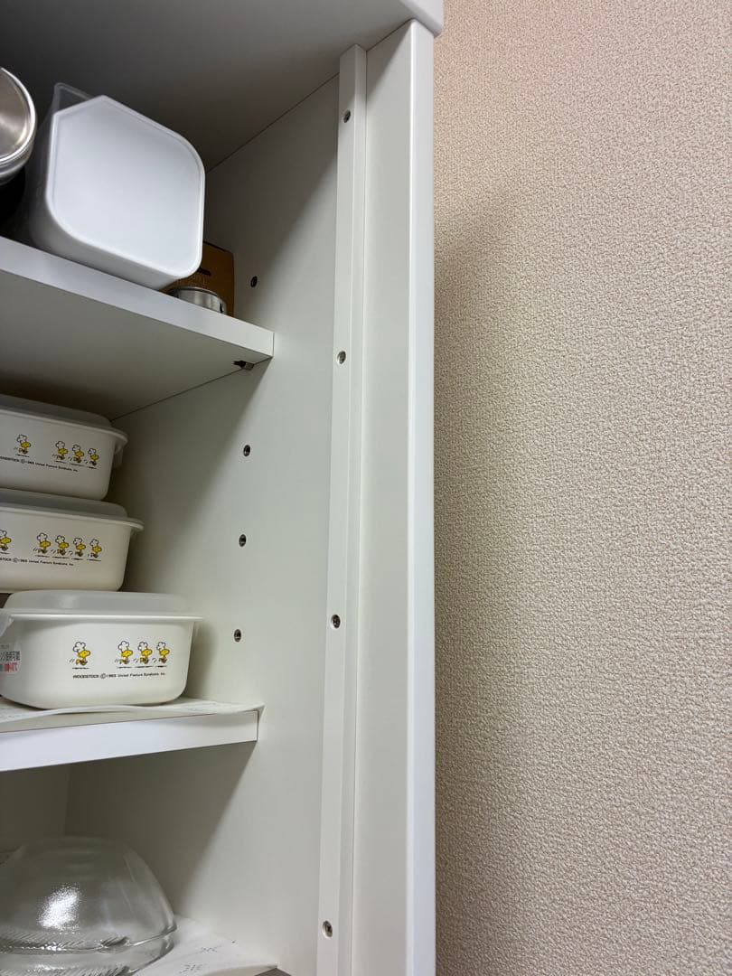 ニトリ　食器棚　アルミナ2