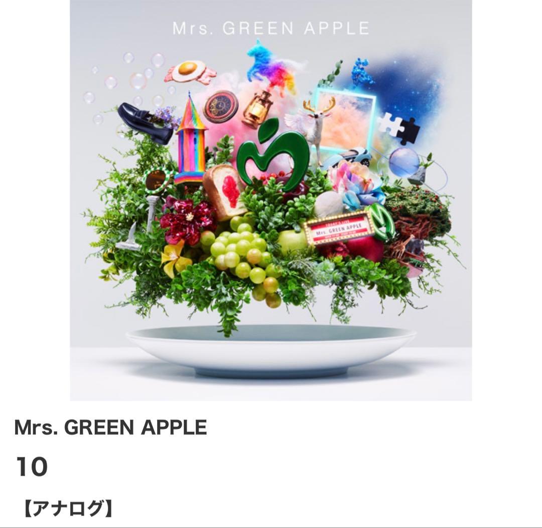 ミセスグリーンアップル　レコードプレーヤー ミセス　レコード1枚付き