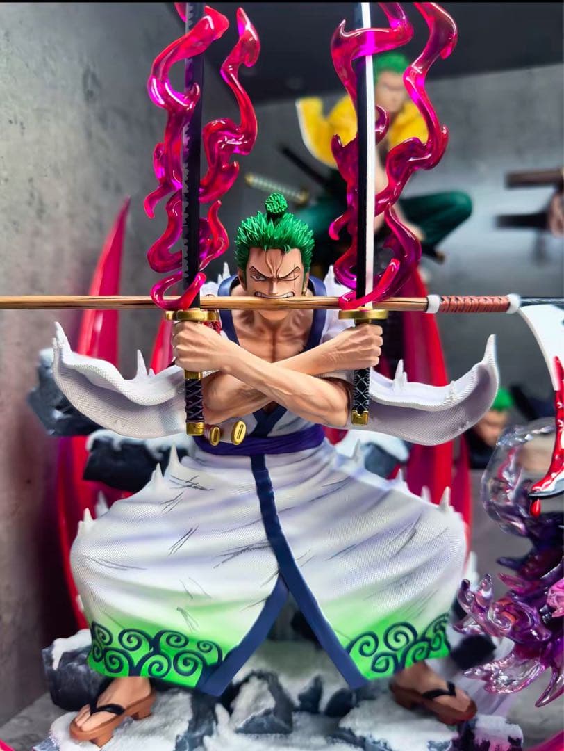 ワンピース ゾロ 【煉獄鬼斬】ガレージキット フィギュア POP 1/8