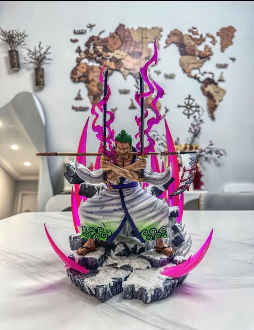 ワンピース ゾロ 【煉獄鬼斬】ガレージキット フィギュア POP 1/8