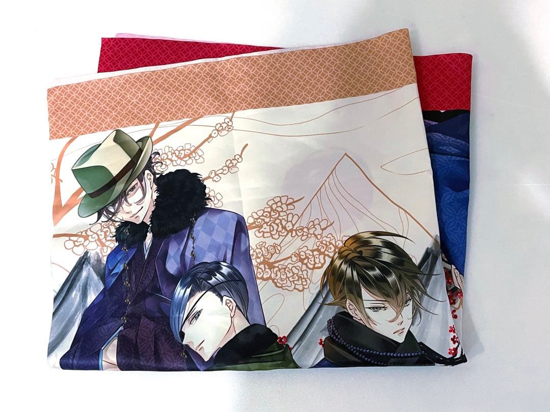 華アワセ　和モダン布ポスターB2