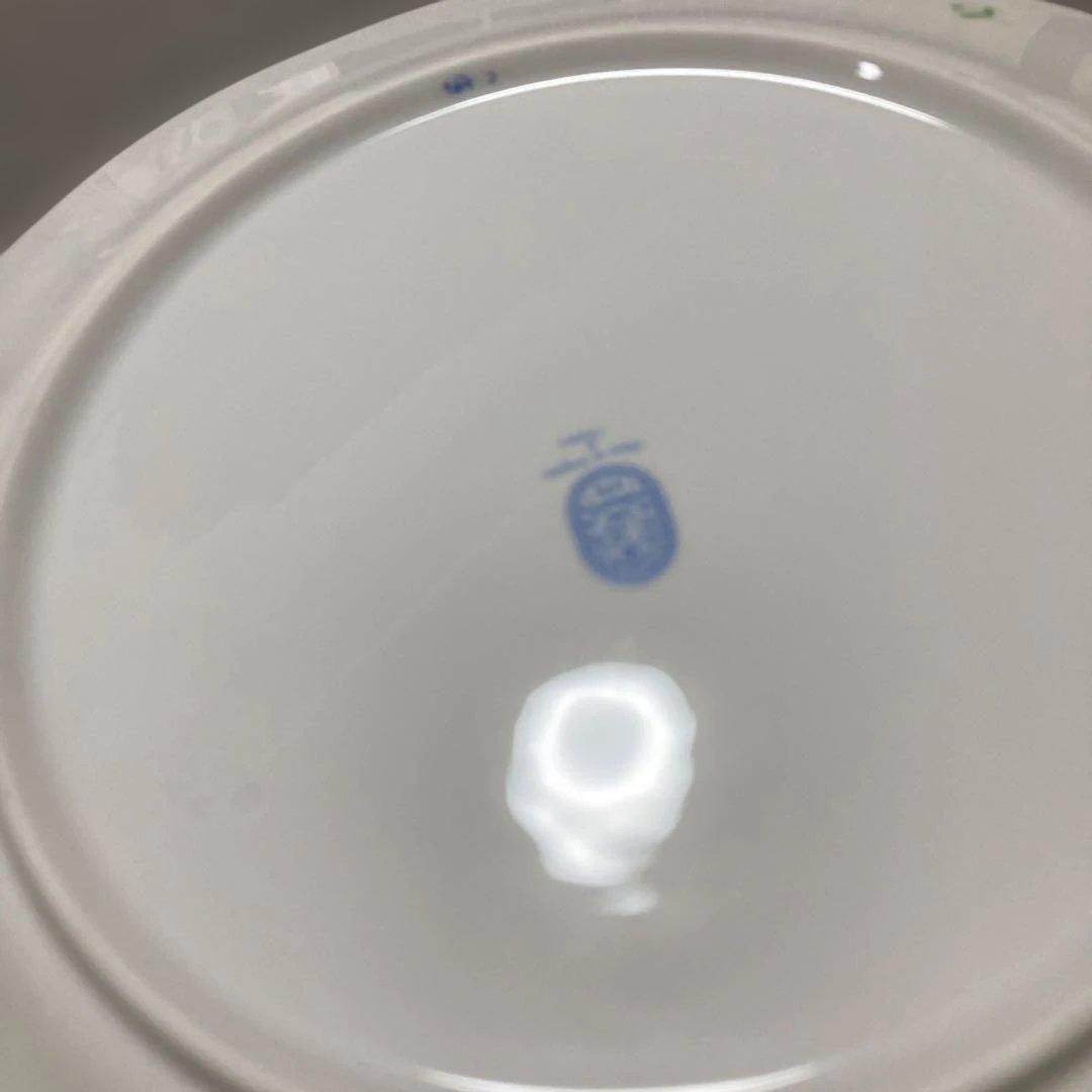 ヘレンドプレート　アポニーグリーンプレート　25センチ