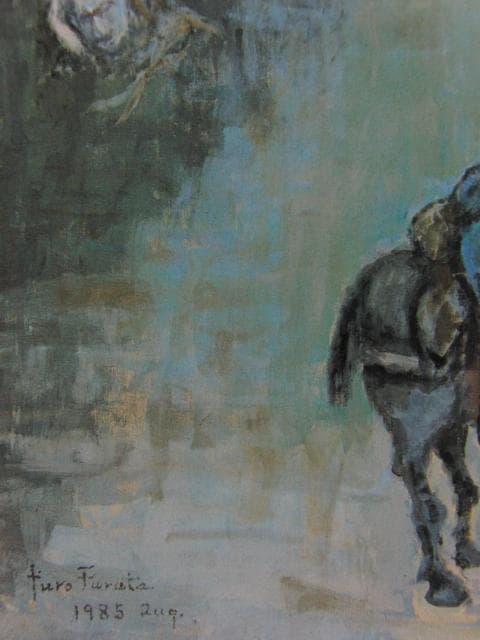 古田十郎、埃及行、希少な画集より、新品高級額・額装付 - メルカリ