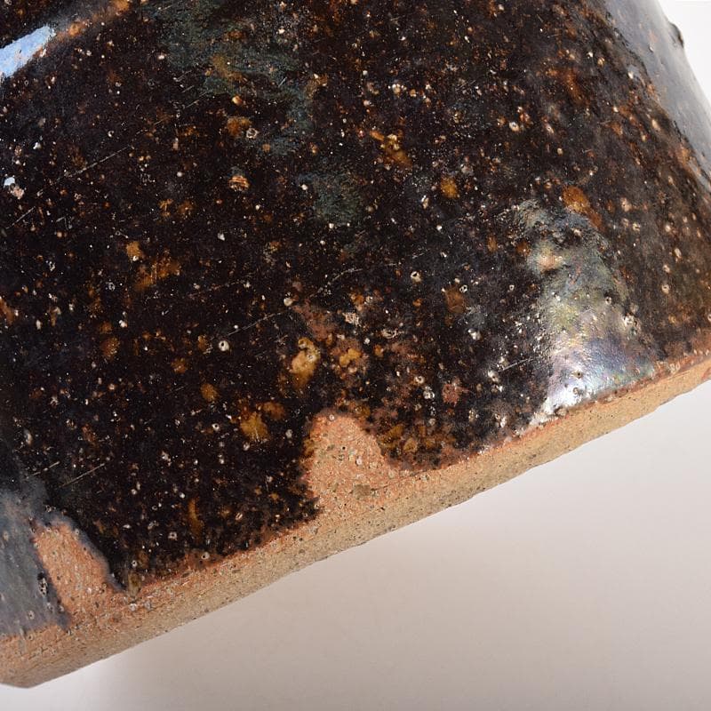 茶道具 古瀬戸 江戸初期 口禿手 一重口水指 澤田常安極め箱 M R7571