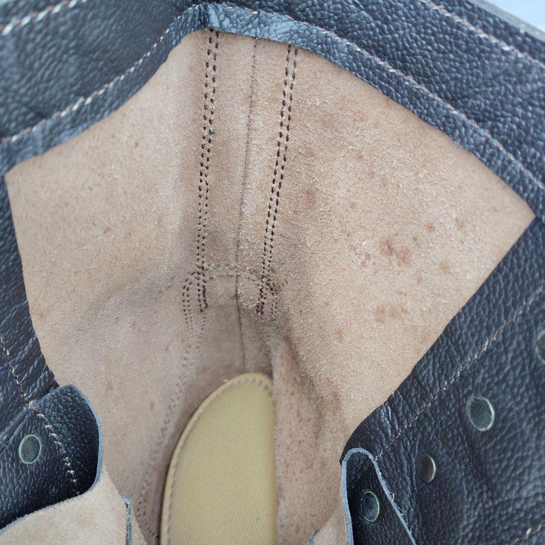 未使用 PX品 陸上自衛隊 旧半長靴 1型 茶色 26.0㎝ 昭和 JGSDF