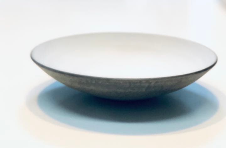 5寸皿　φ15㌢　焼き締め　作家物