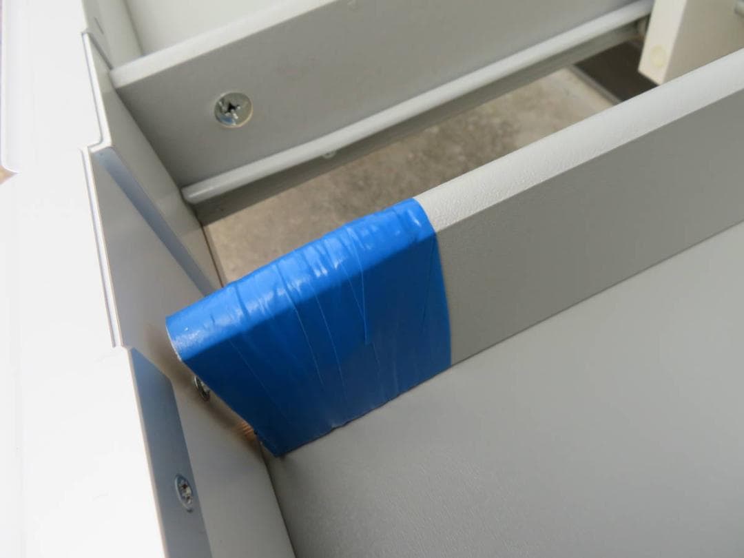 コンソールデスク引き出し付きホワイト白パソコンPC引き取り歓迎