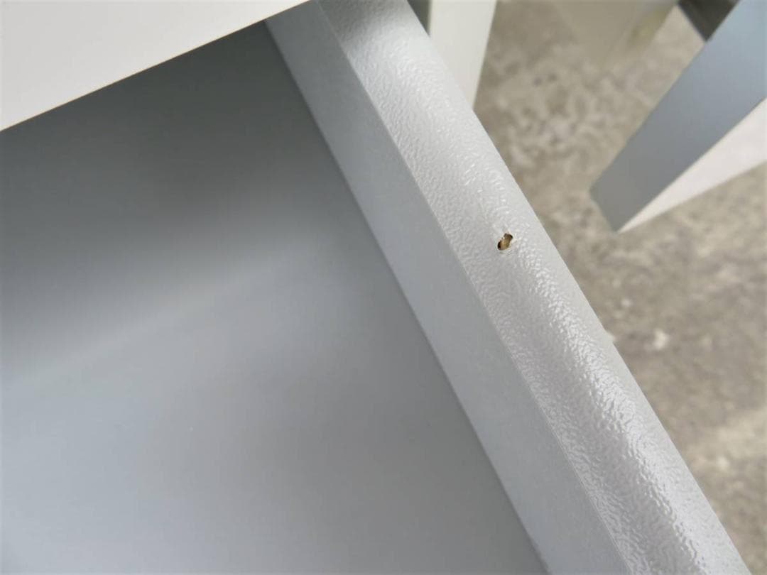 コンソールデスク引き出し付きホワイト白パソコンPC引き取り歓迎