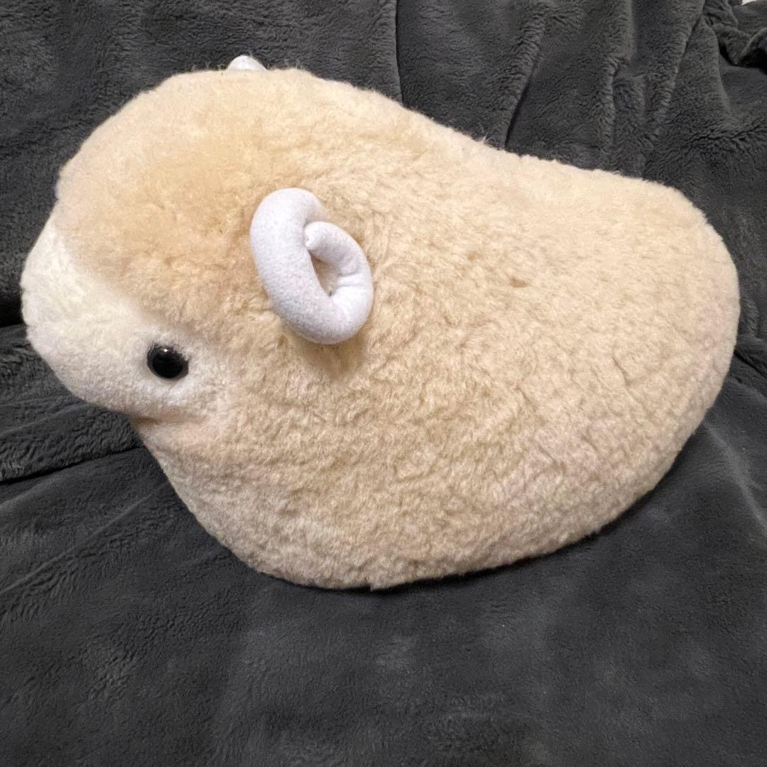 じぶんまくら ムートン ひつじぬいぐるみ 2個セット - メルカリ