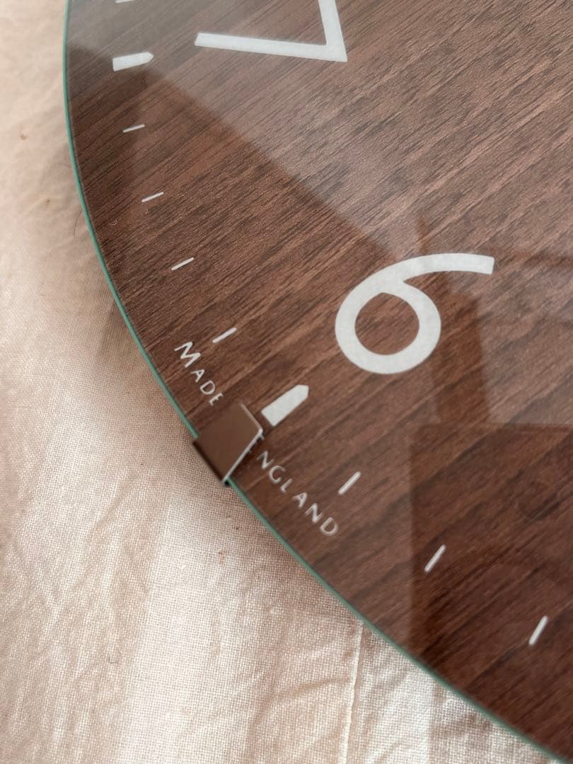 ACTUS IN HOUSE 掛け時計 ウォルナット 30cm - メルカリ