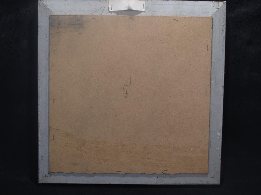 中国唐時代　敦煌莫高窟壁画 彩絵　人物像 発掘品 AK1908A6-1