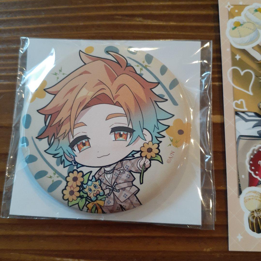にじさんじ宇佐美リト Oriens 缶バッジ ／チェキ風カード ZK-5539