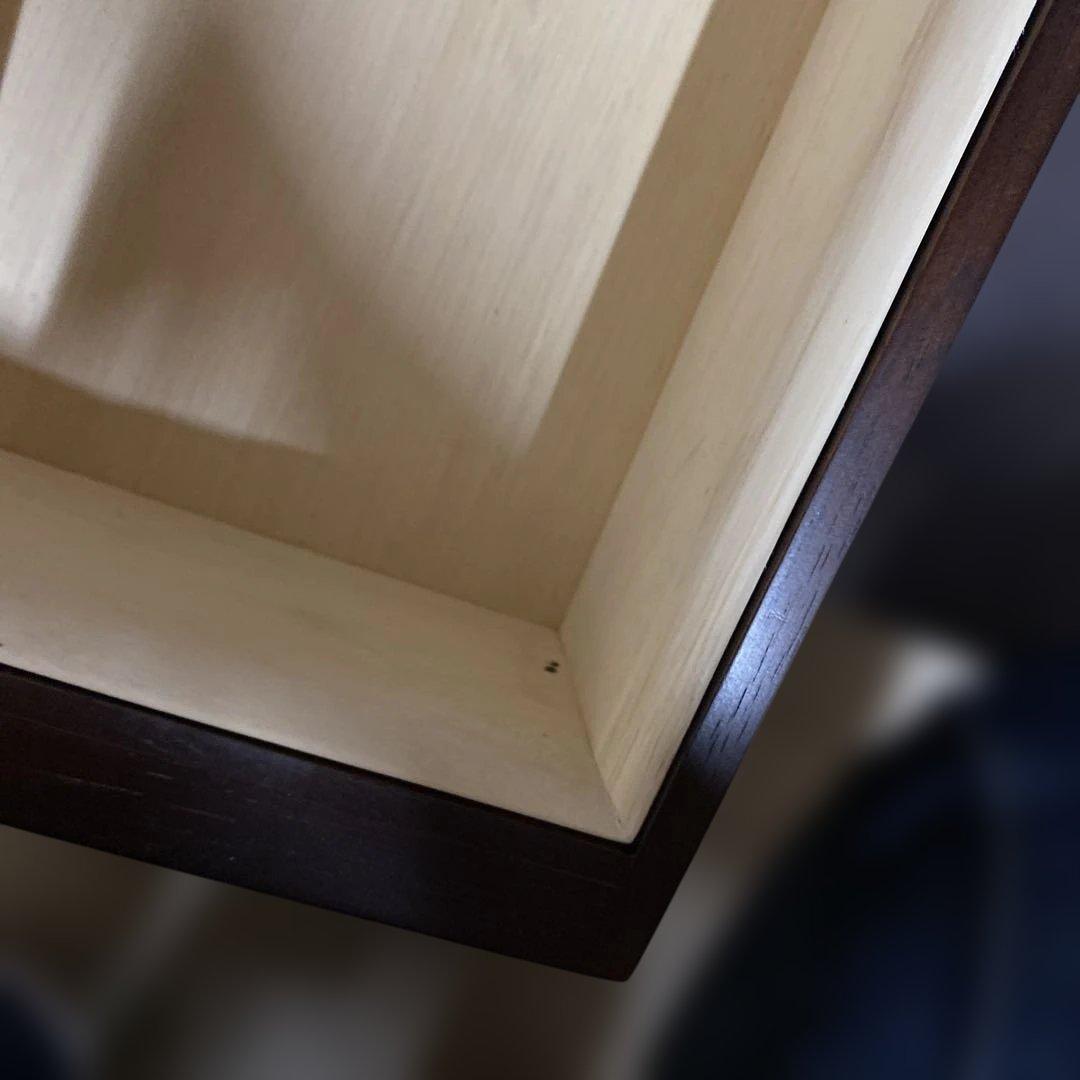 レア品 アジアンテイスト 家具 経机 ガラス ハスの花　彫刻 引出付 TB21