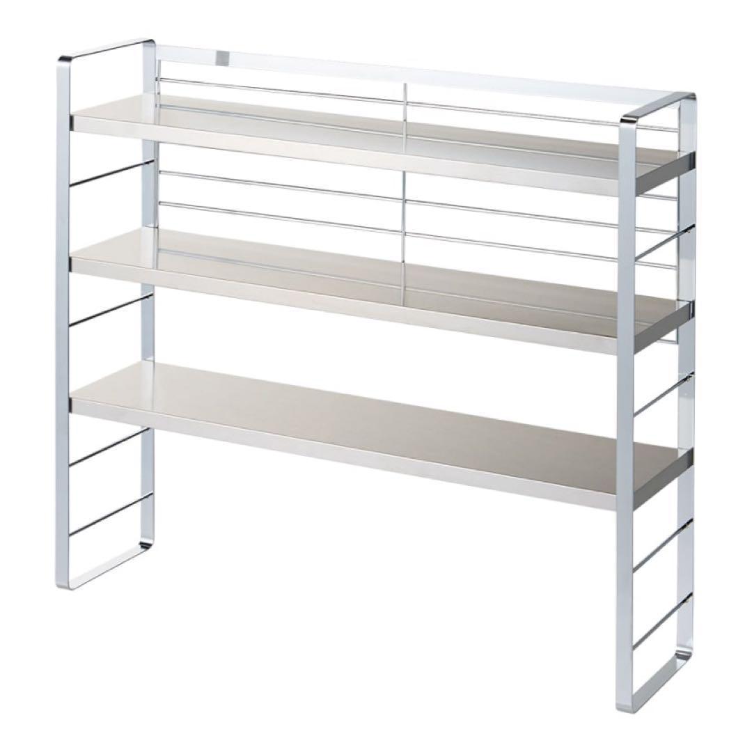 40184 ステンレス棚 スパイスラック ワイド