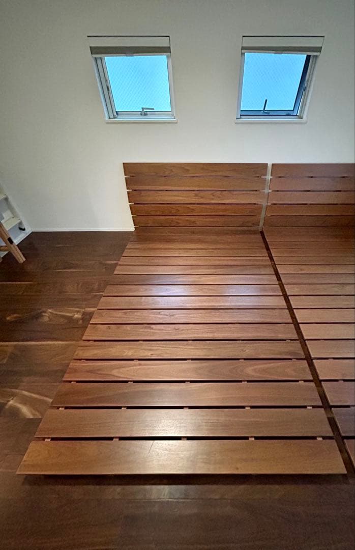 セミダブル 木製 スノコベッド ベッドフレーム 大塚家具