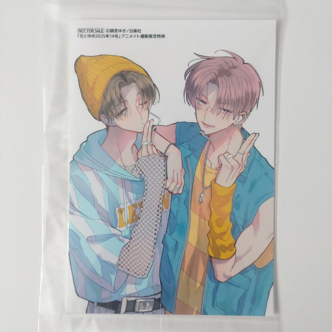 多聞くん今どっち 花とゆめ アニメイト通販特典 ブロマイド 2枚 - メルカリ