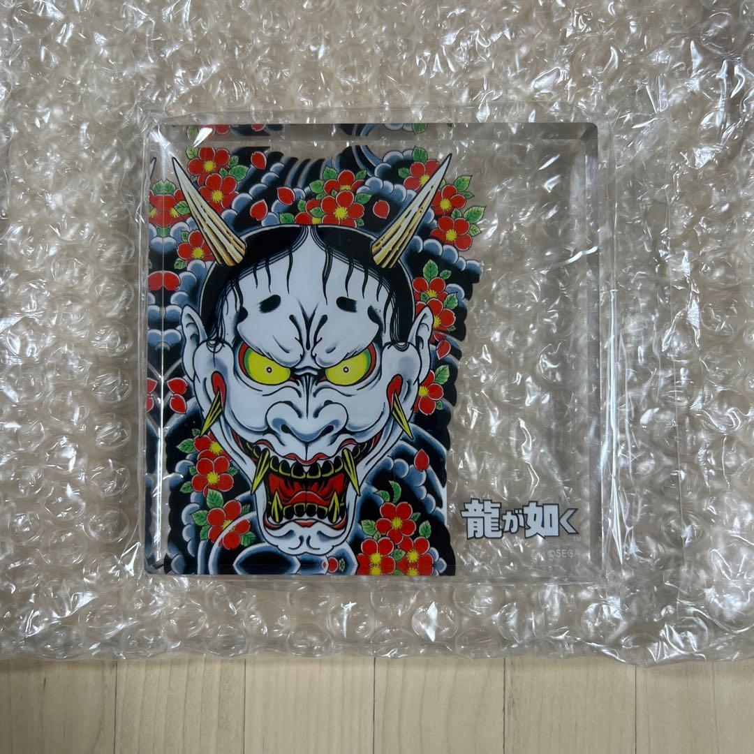 コトブキヤ　真島吾朗　フィギュア　アクリルブロック付き