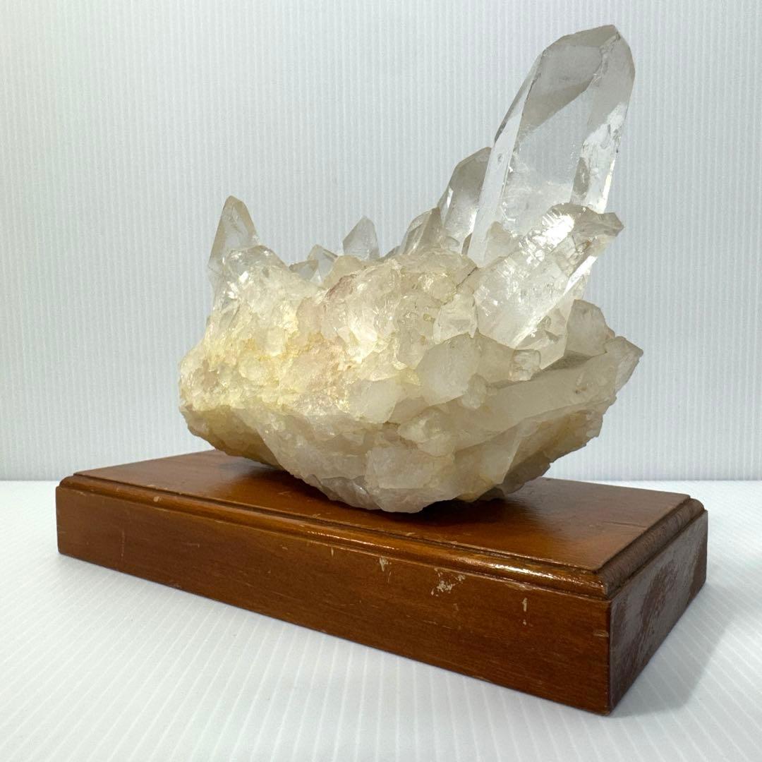天然水晶クラスター 1.73kg 大型 パワーストーン 天然石 インテリア