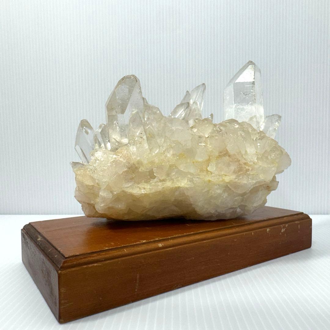 天然水晶クラスター 1.73kg 大型 パワーストーン 天然石 インテリア