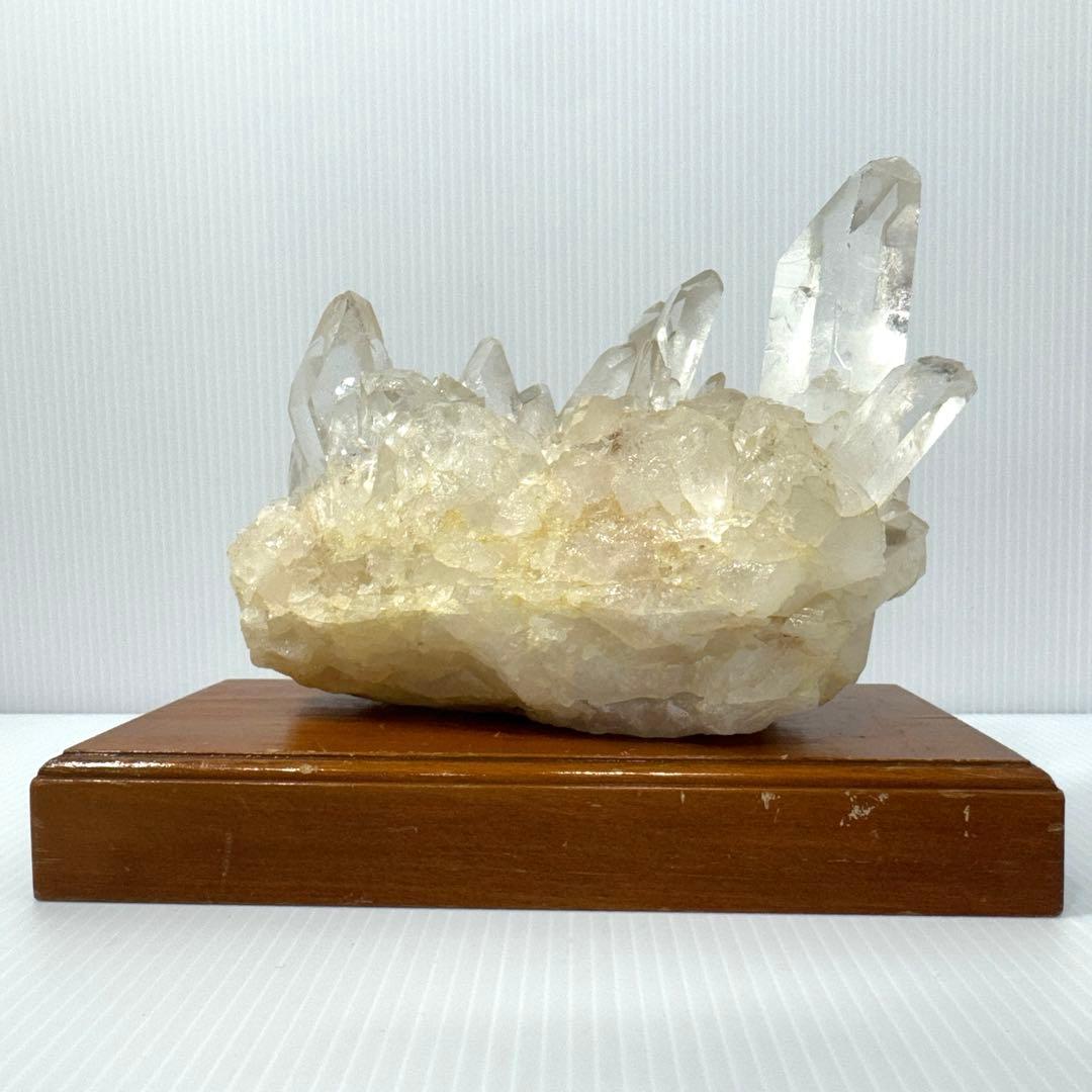 天然水晶クラスター 1.73kg 大型 パワーストーン 天然石 インテリア