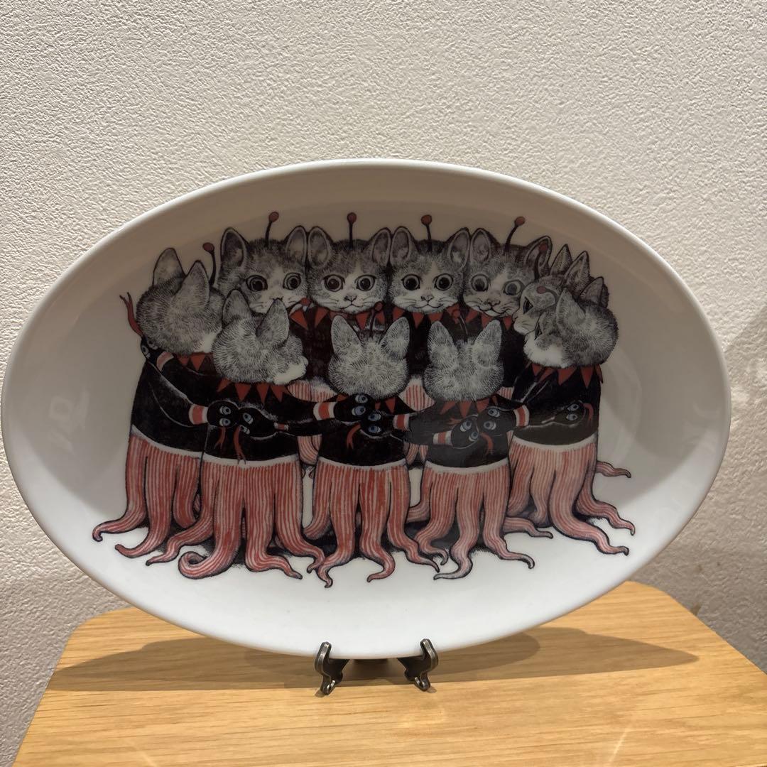 ボリス雑貨店　ヒグチユウコ　26cmオーバル 探検へ出発！